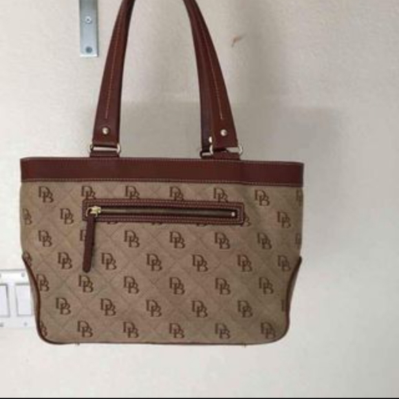 Dooney and Bourke Logo Designer Purse - Picture 3 of 9